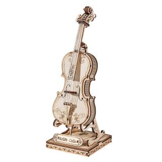 Puzzle 3D, Violoncel, 58 piese