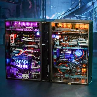 Set puzzle 3D, electric, din plastic, Lumi paralele, 270 piese