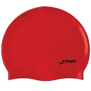 Casca de inot silicon, Adult, Rosu