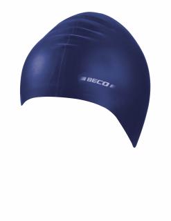 Casca pentru inot latex, solid, albastru inchis
