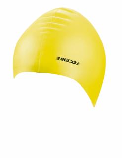 Casca pentru inot latex, solid, galben
