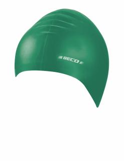 Casca pentru inot latex, solid, verde inchis