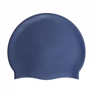 Casca pentru inot silicon, Albastru inchis, Adult