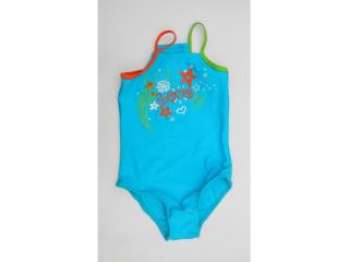 Costum baie fetite Sport Zone Blue Love (2-3 ani)