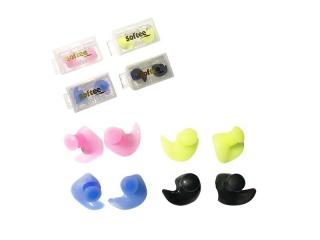 Dopuri de urechi pentru inot silicon, Modern, Negru