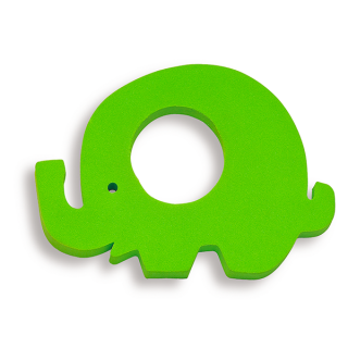 Figurina pentru inot, Elefant, Verde