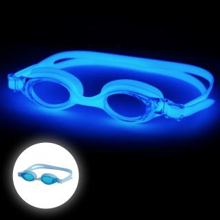 Ochelari de inot, Copii, Flowglow, Albastru