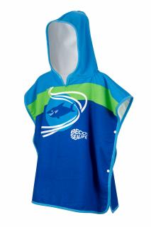 Poncho pentru copii, Beco-Sealife  , Shark, Albastru