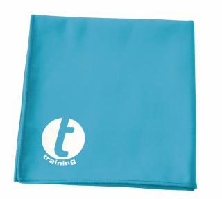 Prosop sport antrenament, Microfibra, Albastru
