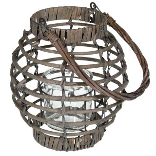 Lampa decorativa din bambus,22,5x25 cm