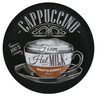 Semn decorativ suspendat din metal Cappuccino.30 cm