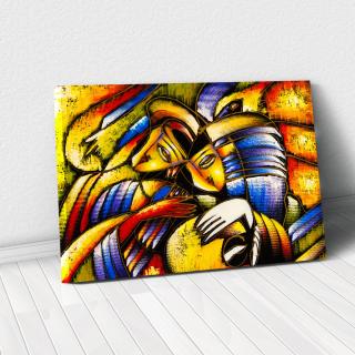 Tablou Canvas -  Abstract Face