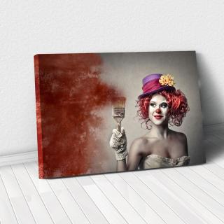 Tablou Canvas - Clown Style