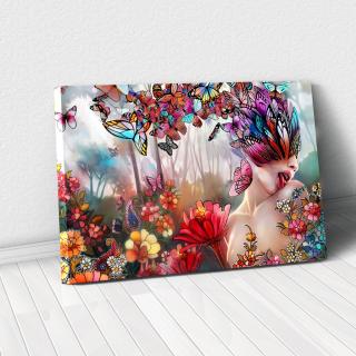 Tablou Canvas - Creativitate florala