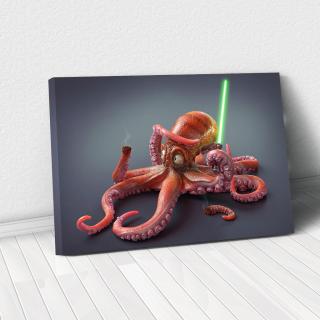 Tablou Canvas - Funny Octopus