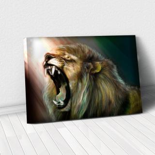 Tablou Canvas -Lion roar