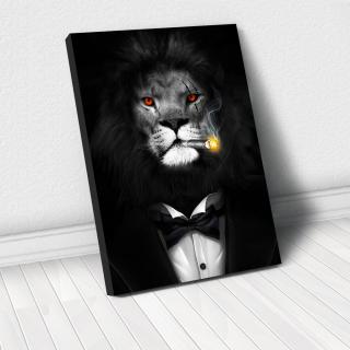 Tablou Canvas - Mob Lion