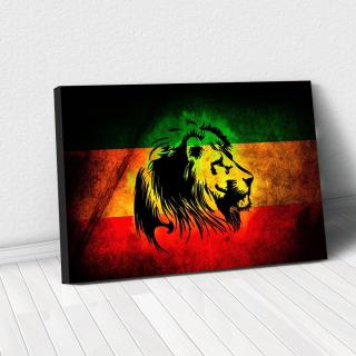 Tablou Canvas - Rasta Lion