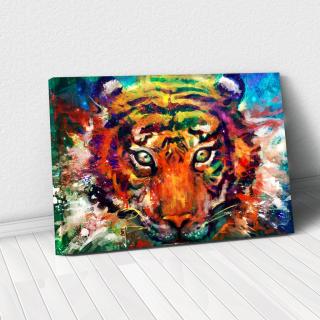 Tablou Canvas - Tiger artwork