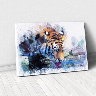 Tablou Canvas - Tiger Print