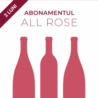 Abonament Vin ALL ROSE (3 LUNI)