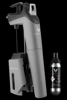 Sistem de conservare a vinului CORAVIN   Timeless Three SL - Gri