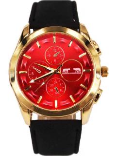 Ceas Barbatesc Matteo Ferari Black Red Gold Clasic III