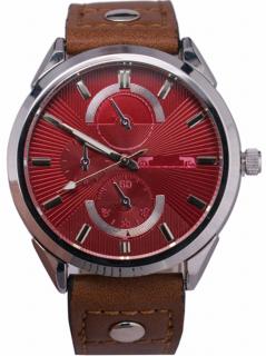 Ceas Barbatesc Matteo Ferari Brown Red Clasic II