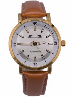 Ceas Barbatesc Matteo Ferari Light Brown Gold Casual II