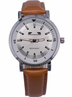 Ceas Barbatesc Matteo Ferari Light Brown Silver Casual II