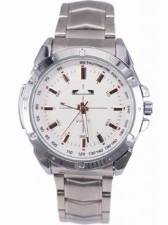 Ceas Barbatesc Matteo Ferari Silver WhiteCopper Elegant V