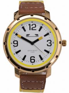 Ceas Barbatesc Matteo Ferari Yellow Gold Casual VI