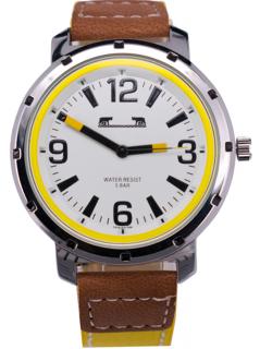 Ceas Barbatesc Matteo Ferari Yellow Silver Casual VI