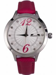 Ceas Dama Matteo Ferari Dark Pink Silver Casual XV