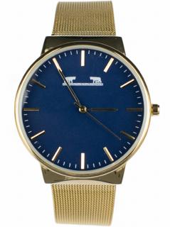 Ceas Dama Matteo Ferari Gold Blue Casual V