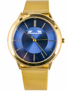 Ceas Dama Matteo Ferari Gold Blue Clasic IV