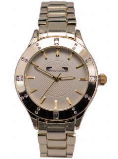 Ceas Dama Matteo Ferari Gold Cream Elegant XIV