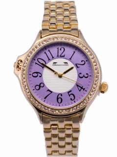 Ceas Dama Matteo Ferari Gold Purple Clasic XI