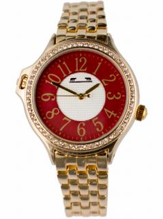 Ceas Dama Matteo Ferari Gold Red Clasic XI