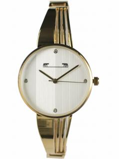 Ceas Dama Matteo Ferari Gold White Elegant X