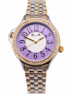 Ceas Dama Matteo Ferari GoldSilver Purple Clasic XI