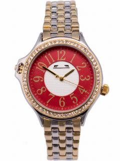 Ceas Dama Matteo Ferari GoldSilver Red Clasic XI