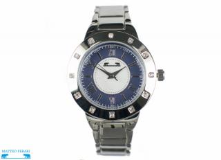 Ceas Dama Matteo Ferari Silver Blue Elegant II