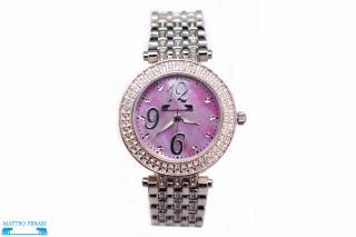 Ceas Dama Matteo Ferari Silver Pink Elegant V