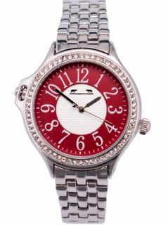 Ceas Dama Matteo Ferari Silver Red Clasic XI