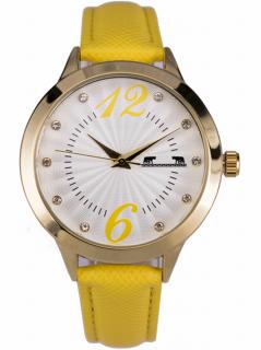 Ceas Dama Matteo Ferari Yellow Gold Casual XV