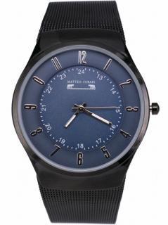 Ceas Unisex Matteo Ferari Black Blue Elegant I