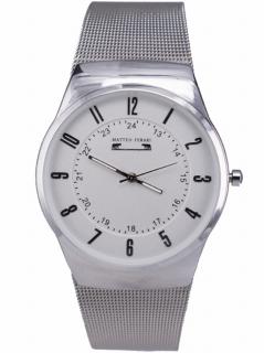 Ceas Unisex Matteo Ferari Silver White Elegant I