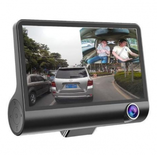 Camera auto 3 in 1 Full HD 1080p + CADOU suport telefon