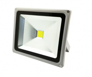 Proiector LED, 50W, lumina alb rece, ajustabil la 180 grade, IP65, 29x23 cm, 220V, rezistent la apa, carcasa aluminiu, BZRSH